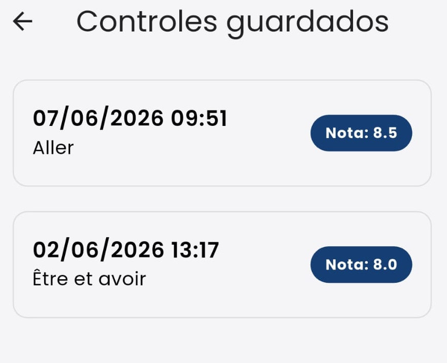 Foto de un control